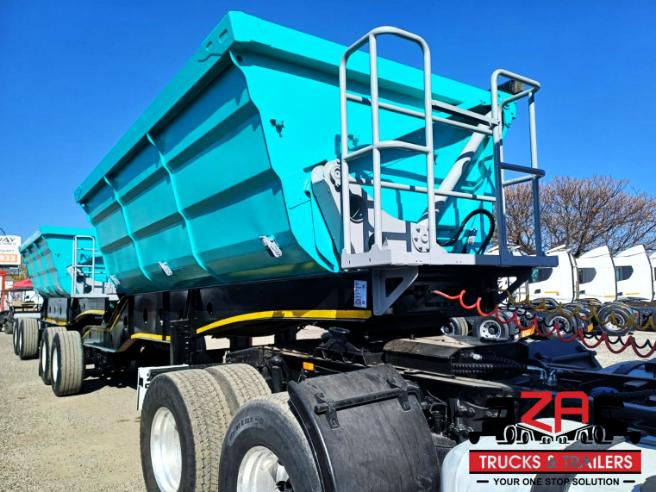 2021 AFRIT 25 CUBE SIDE TIPPER TRAILER #53107
